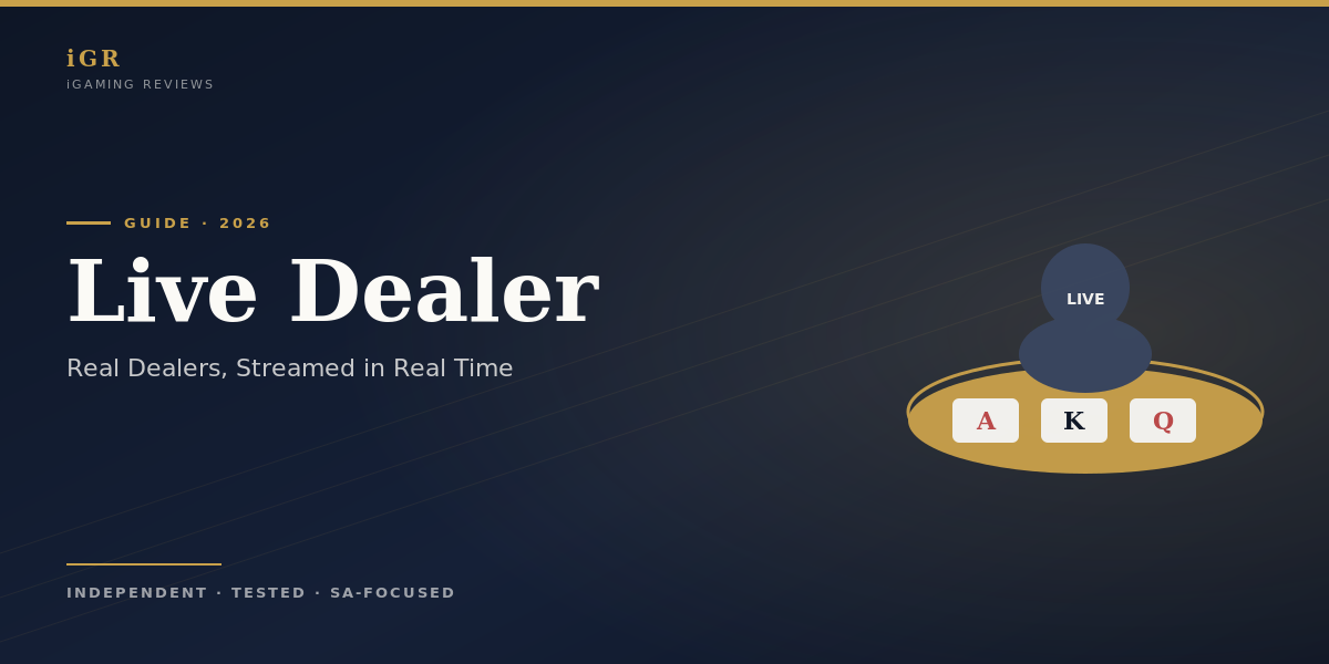 Live Dealer Casinos 2026: real dealers streamed to SA players