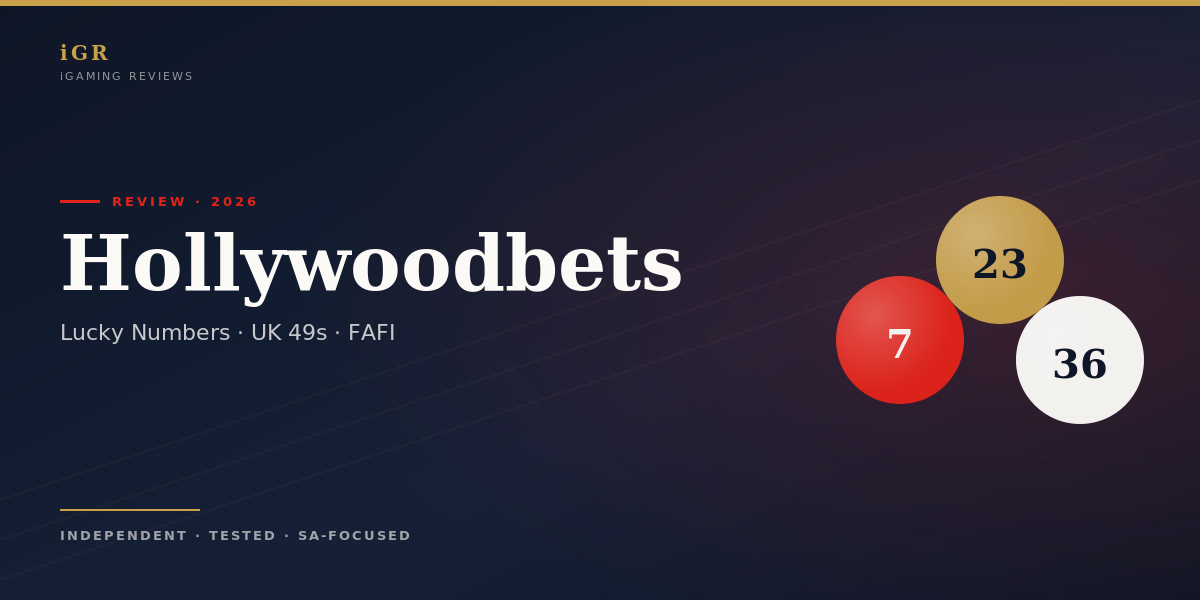 Hollywoodbets Lucky Numbers 2026: UK 49s and FAFI