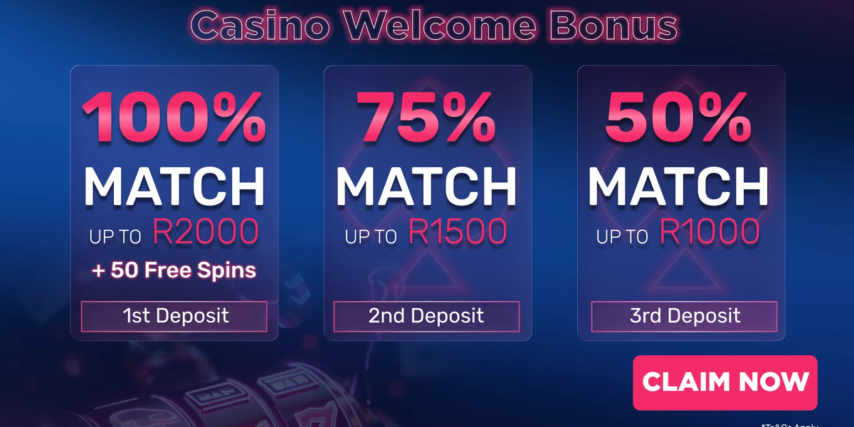 Pokerbet South Africa casino review 2026 hero with R4,500 casino plus 50 free spins welcome banner